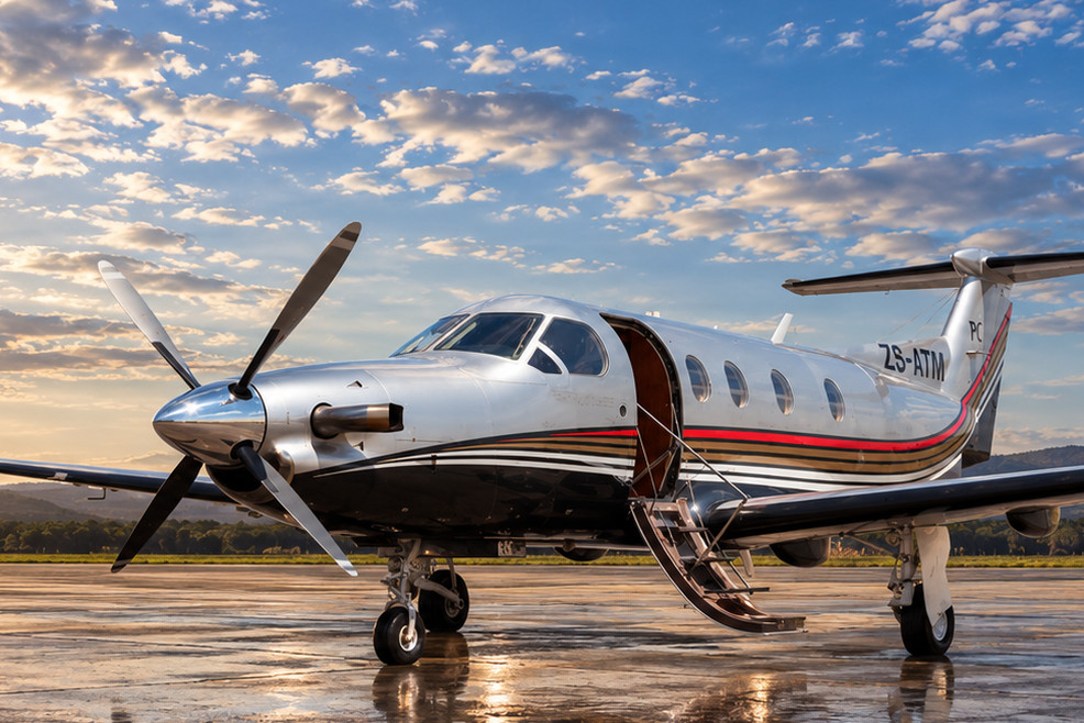 Pilatus PC-12 ZS-ATM
