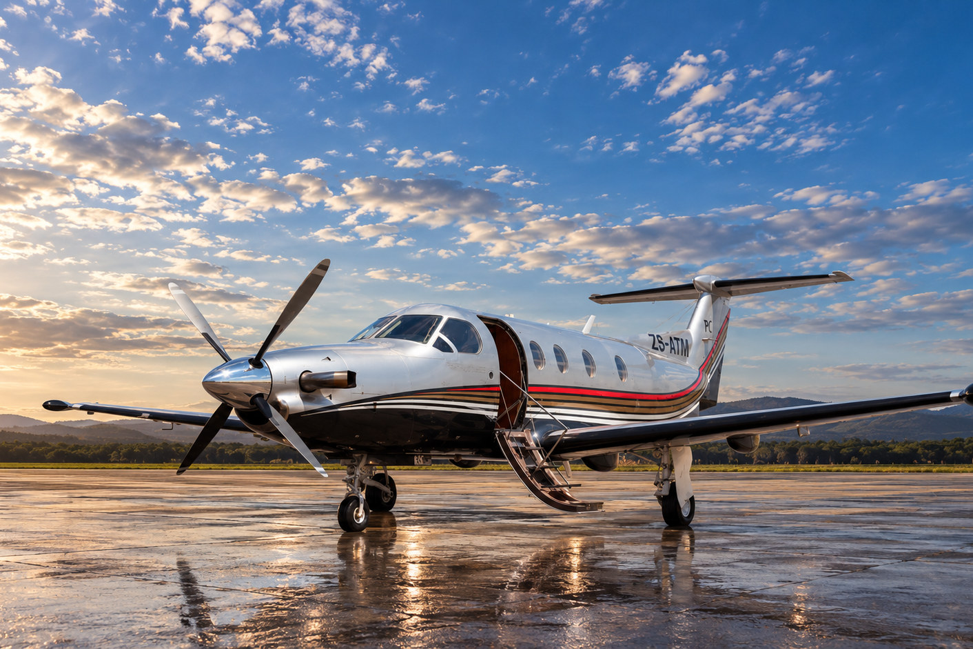 Pilatus PC-12 ZS-ATM