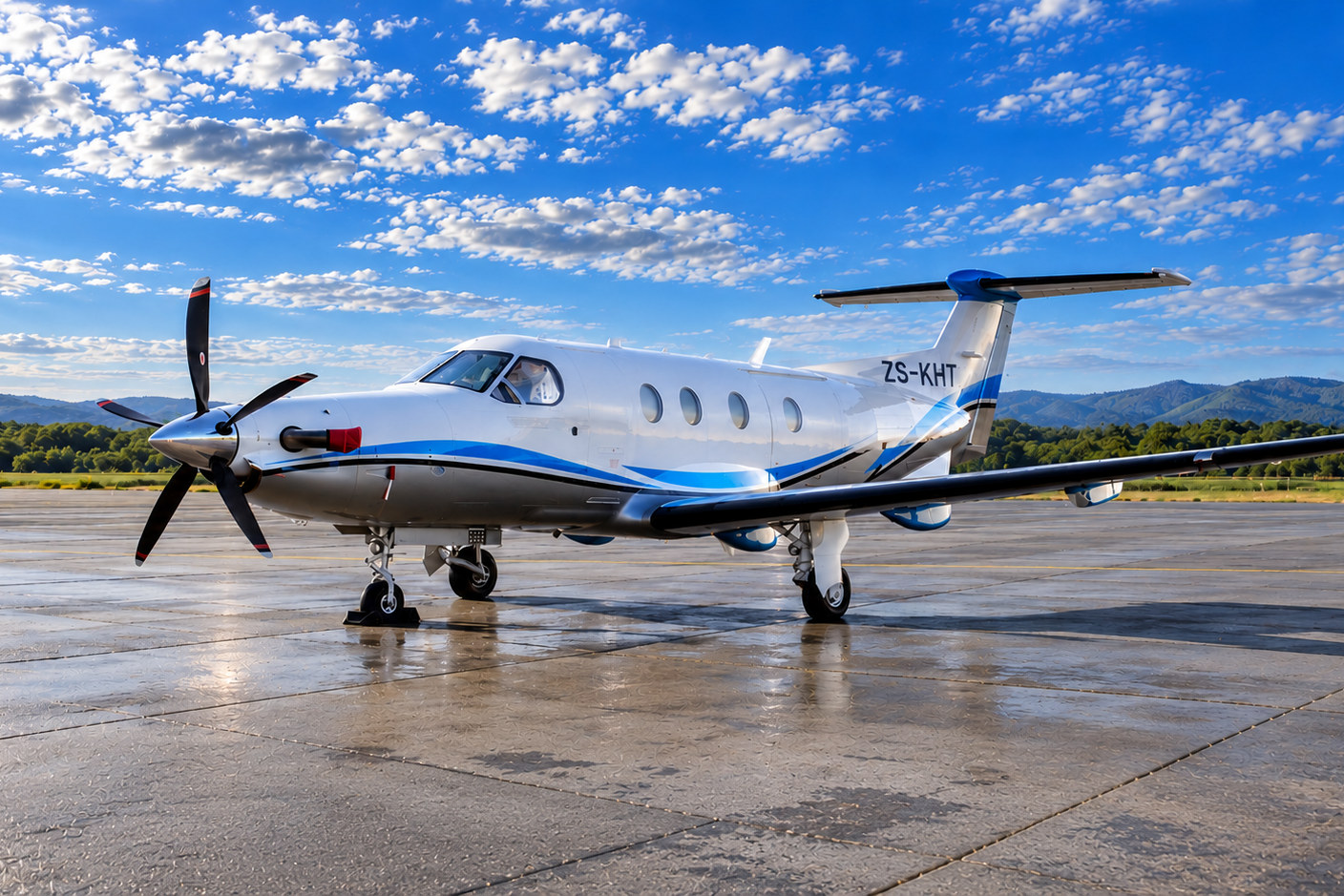 Pilatus PC-12 NG ZS-KHT