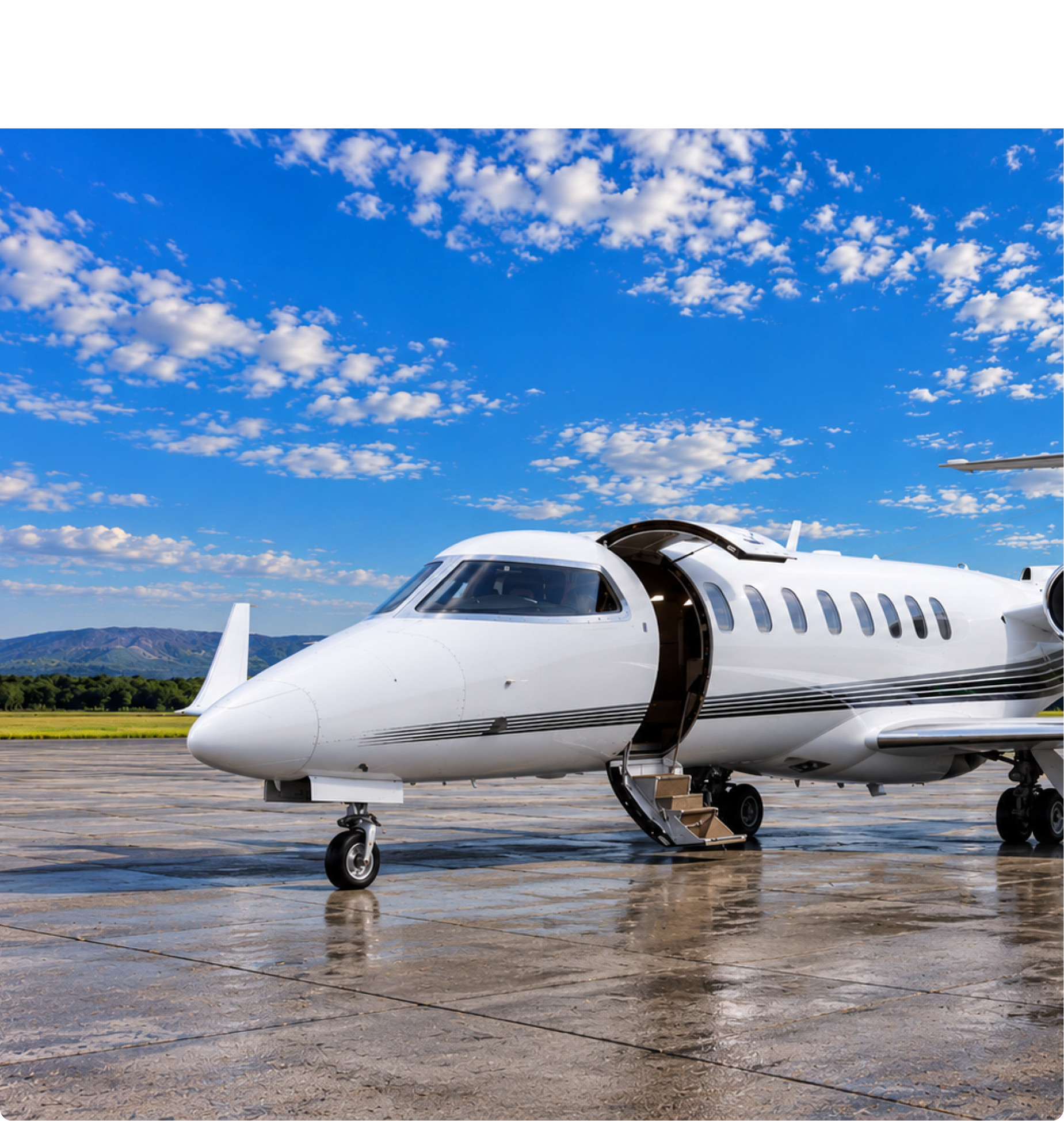 Learjet 45 ZS-LRJ