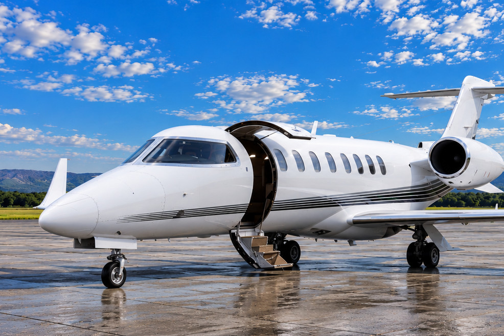 Learjet 45 ZS-LRJ