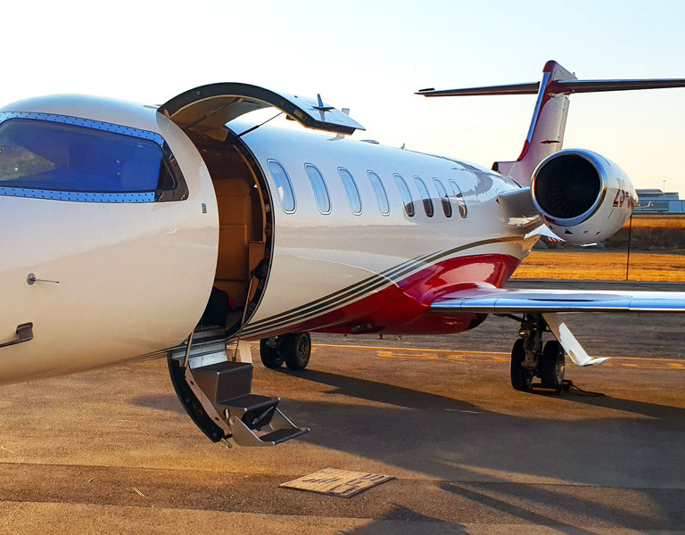 Learjet 45 XR ZS-SGU