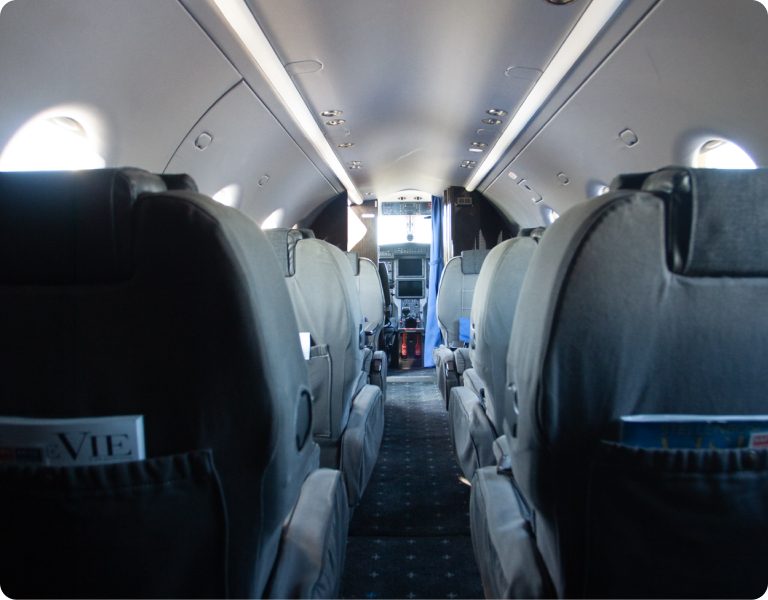 Pilatus PC-12 NG cabin